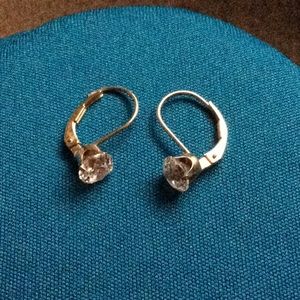 Diamondique gold earrings